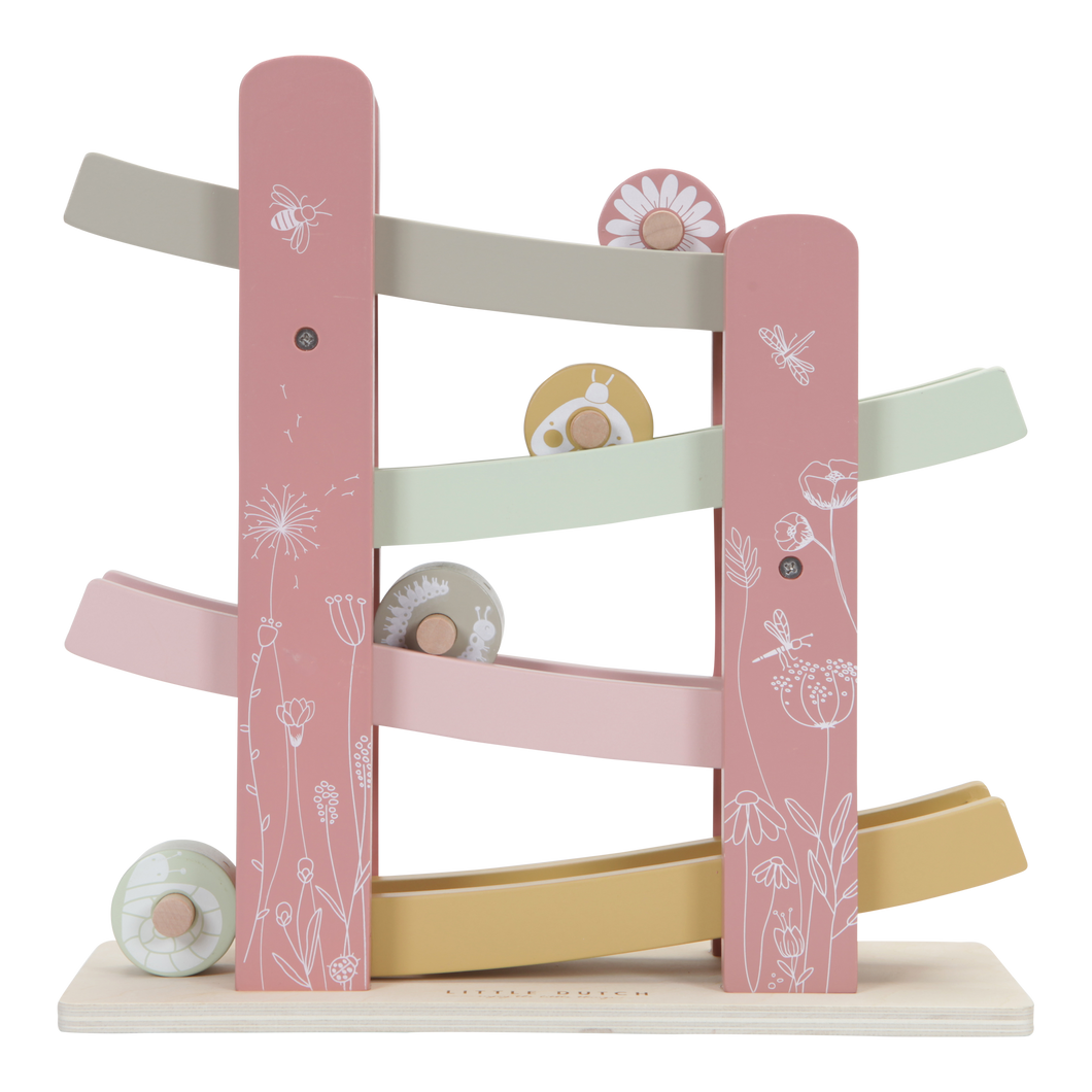 KUGELBAHN HOLZ - ROSA